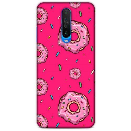 Xiaomi Redmi K30 5G Uyumlu Kılıf Pembe Delisi (28) Arka Kapak Donut