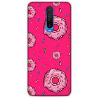 Xiaomi Redmi K30 5G Uyumlu Kılıf Pembe Delisi (28) Arka Kapak Donut
