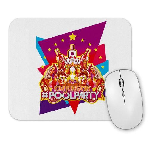Kim Jung On Pool Party Mouse Pad