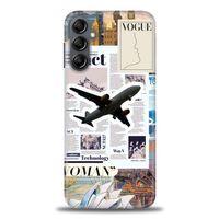 Samsung Galaxy A14 Kılıf HD Baskılı Kılıf - Net Woman + Tam Ekran Koruyucu