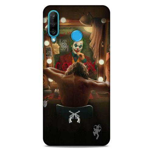 Huawei P30 Lite Uyumlu Kılıf Joker (46) Core Armor Kılıf Gümüşi
