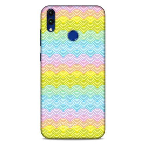 Huawei Honor 8C Kılıf Pastel Renkler (1) Kılıfı Karışık Renkli