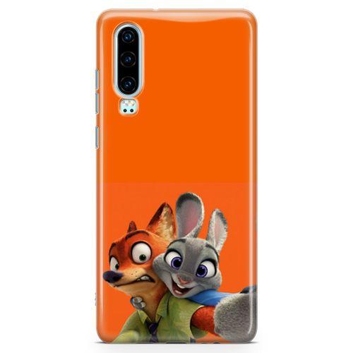 Huawei P30 Kılıf Toons 8K Arka Kapak Koruma Desenli Full Koruyucu
