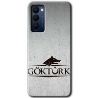 Tecno Camon 18T HD Baskılı Kılıf + 9D Tam Ekran Koruyucu - Göktürk