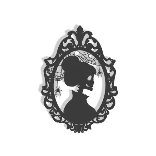 3D Baskı İskelet Kadın Tablo Duvar Dekoru (Bu ürün Sadece Plastik parçadır - Almadan Önce Soru Sorabilirsiniz)