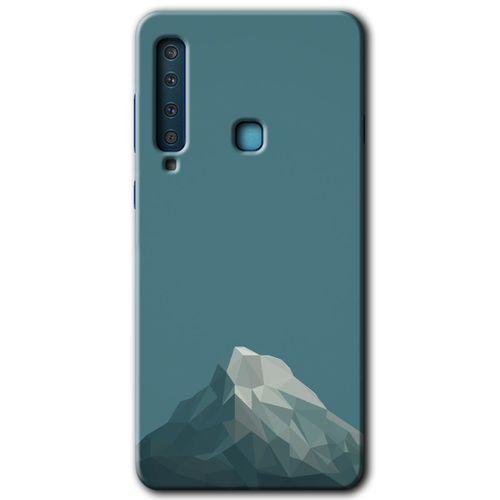 Potkal Hediye Fabrikası Samsung Galaxy A9 2018 Kılıf HD Desen Baskılı Arka Kapak - Alone Mountain