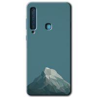 Potkal Hediye Fabrikası Samsung Galaxy A9 2018 Kılıf HD Desen Baskılı Arka Kapak - Alone Mountain