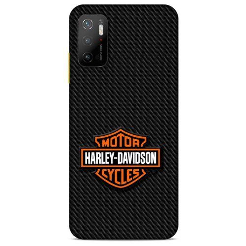Xiaomi Poco M3 Pro Uyumlu Kılıf Motorsiklet (4) Koruma Kılıfı Harley Davidson