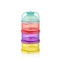 Babyjem BabyJem Katlı Toz Mama Kabı 545 Karışık Renkli