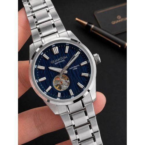Quantum Otomatik Mekanizma Sapphire Cizilmez Cam Çelik Kordon 10 Atm Erkek Kol Saat EMG.1192.390