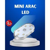 7 Renk Modlu Dokunmatik Sensörlü Mini Led Araç İçi Lamba
