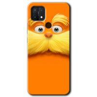 Oppo A15 Kılıf Baskılı Arka Kapak - Garfield +Tam Ekran Koruyucu
