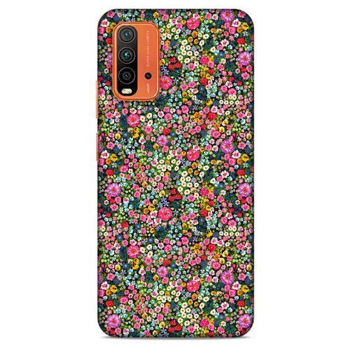 Lopard Xiaomi Redmi 9T Uyumlu Kılıf Bahar (49) Ultra Silikon Kılıf Bol Çiçekli