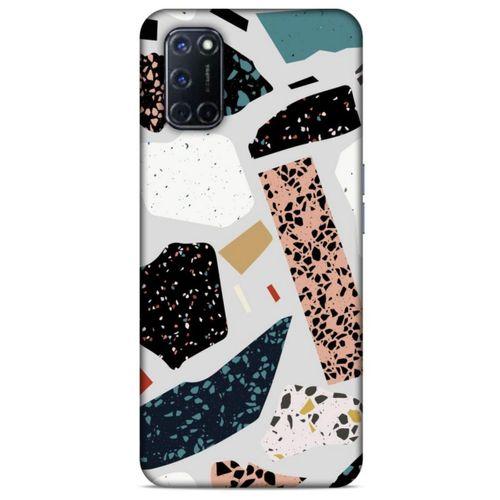 Oppo A92 Kılıf Baskılı Özel Seri Taşlı (27) Tasarımlı Kılıf