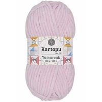 1 Adet Yumurcak Kadife El Örgü İpi Toz Pembe K1562