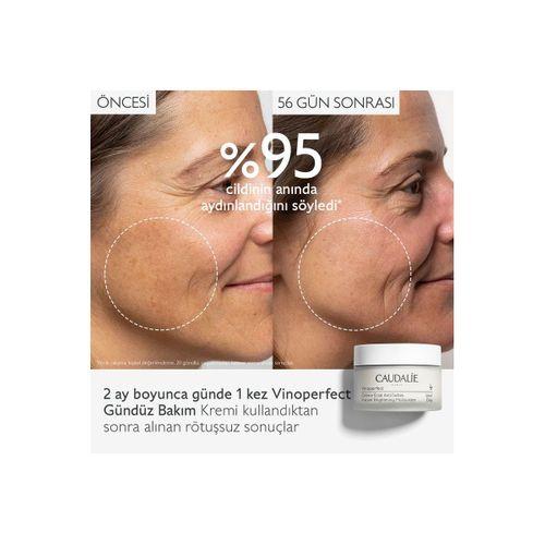 Caudalie Vinoperfect Instant Brightening Moisturizer Leke Karşıtı ve Işıltı Verici Nemlendirici 50 ml