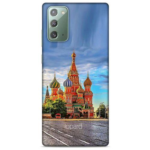 Samsung Galaxy Note 20 Kılıf Dünya Mimarisi (22) Tam Koruma Kılıfı Aziz Vasil Rusya