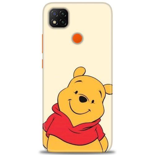 Xiaomi Redmi 9C Kılıf HD Baskılı Kılıf - Winnie the Pooh + Tam Ekran Koruyucu
