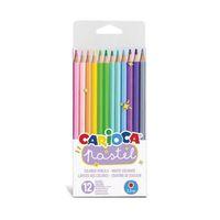 Carioca Carioca Pastel Renk Kuru Boya Kalemi 12li