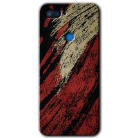 Xiaomi Mi 8 Lite Kılıf HD Desen Baskılı Arka Kapak - Kumaş Deseni 6 + Kırılmaz Cam