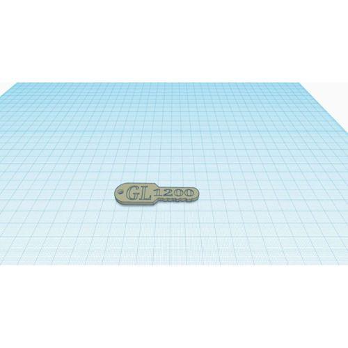 Goldwing GL 1200 Anahtarlık 3D Baskı (Bu ürün Sadece Plastik parçadır - Almadan Önce Soru Sorabilirsiniz)