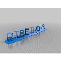 Özelleştirilebilir Çift Harf Blokları İllüzyon Özelleştirici 3D Baskı (Bu ürün Sadece Plastik parçadır - Almadan Önce Soru Sorabilirsiniz)