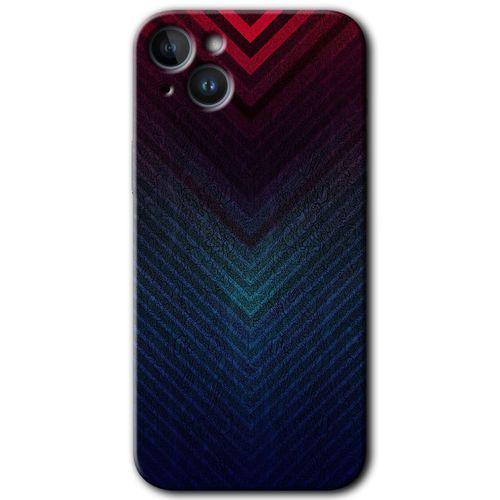 iPhone 14 Plus HD Baskılı Kılıf + 9D Tam Ekran Koruyucu - Abstract 4