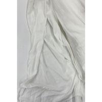 Çok Amaçlı Müslin Pamuklu Bebek Örtü ve Battaniye Kumaşı Müslin Bez Kırık Beyaz 11