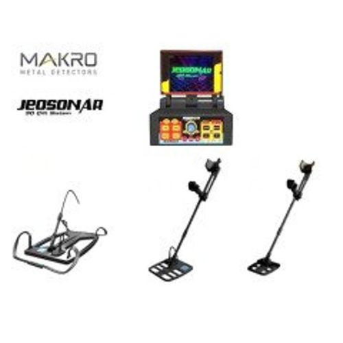 Nokta-Makro Dedektör - Jeosonar 3D Çift Sistem Metal ve Boşluk Tespit Dedektörü