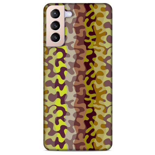 Lopard Samsung Galaxy S21 Plus Uyumlu Kılıf Kamuflaj (87) Silicone Cover