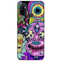 Huawei P40 Uyumlu Kılıf Rick And Morty (47) Crystal Flex Kılıf Decoy Mortys