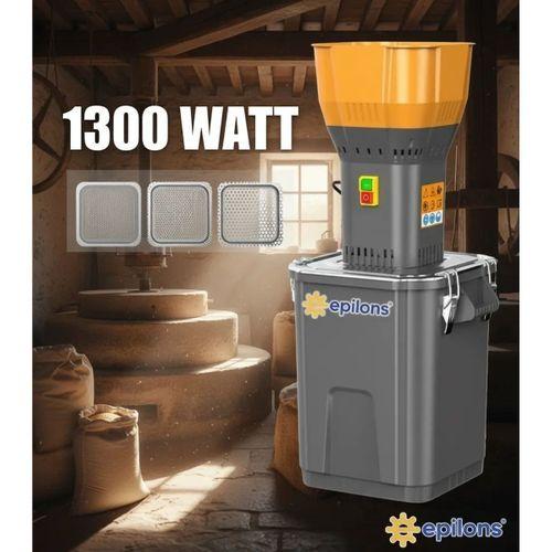 Epilons 55l 1300 W Profesyonel Tahıl Yem Öğütücü – 9 Paslanmaz Elek Hediyeli