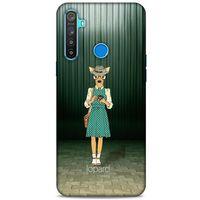 Oppo Realme 5i Kılıf FunnyMaX (26) Tpu Silikon Kılıf Yeşil