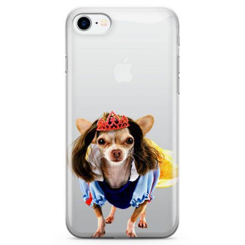 Apple iPhone 8 Kılıf Chihuahua Arka Kapak Koruma Desenli Full Koruyucu