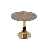 Dockers Gold Yuvarlak Masa Çap 70cm - (Werzalit, Wermodin ve Allzalit Tabla) - Edgy Wood