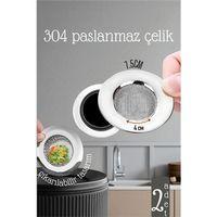 Modacar Lavabo Süzgeci - 7.5 cm Çap 2 Lİ SET Gider Sügeci Lavabo Süzgeci