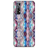 Huawei P Smart 2021 Kılıf Baskılı Özel Seri Taşlı (31) TPU Kılıf