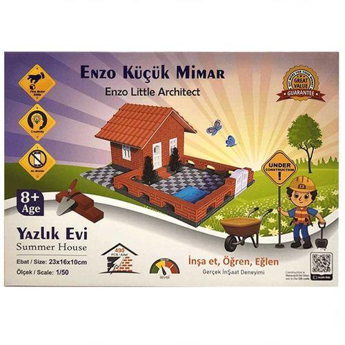 Yapı Meraklıları için Küçük Tuğlalarla Yazlık Ev Yapım Seti