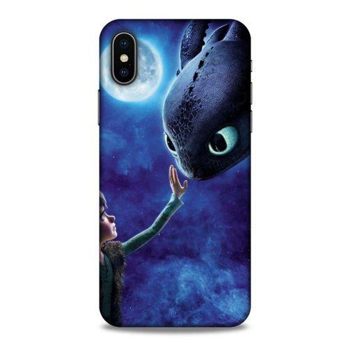 Apple iPhone XS Kılıf Dragons (40) Fit Silikon Kılıf Ejderha Takım Yıldızı