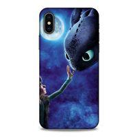 Apple iPhone XS Kılıf Dragons (40) Fit Silikon Kılıf Ejderha Takım Yıldızı