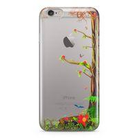 Apple iPhone 6 Plus - 6S Plus Kılıf Paranormal Bahar Arka Kapak Koruma Desenli Full Koruyucu