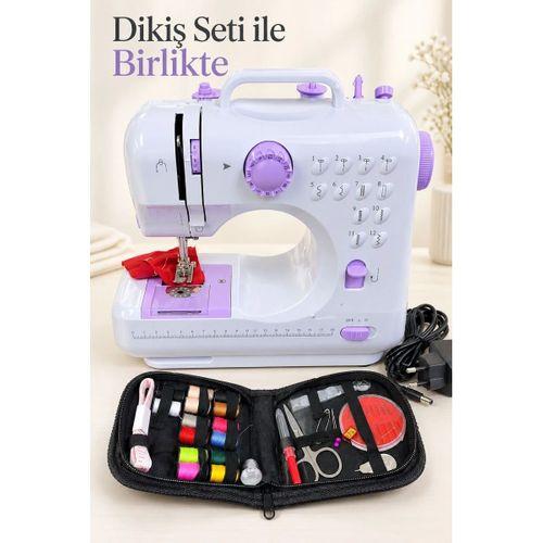 Ev Tipi Mini Dikiş Makinesi Pedallı Ve Hız Ayarlı