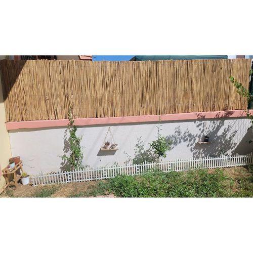 özgazi 120 Cm X 3 M Hasır Kamış Bahçe Çiti Gölgelik