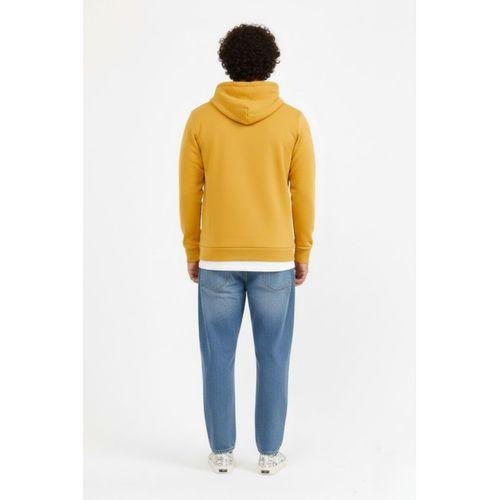 Erkek Kapşonlu Rahat Kalıp İçi Polarlı 3 iplik Kalın SweatShırt spr25sw55