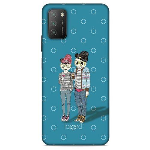 Lopard Xiaomi Poco M3 Uyumlu Kılıf FunnyMax (16) Kalın Kılıf