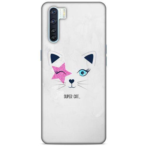 Lopard Oppo A91 Uyumlu Kılıf Kediler (19) Kılıfları Süper Kedi