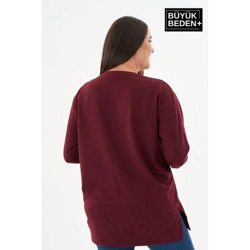 Kadın Tunik Büyük Beden  Sweatshırt SPR26BTK950