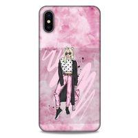 Sokak Modası 71 Apple iPhone XS Max Kılıf Desenli Silikon