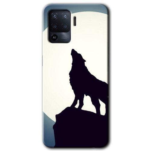 OPPO Oppo Reno 5 Lite Kılıf HD Desen Baskılı Arka Kapak - Dolunay Bozkurt
