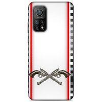 Lopard Xiaomi Mi 10T Pro 5G Uyumlu Kılıf Tattoo's (28) Arka Kapak Tabanca Sövmesi